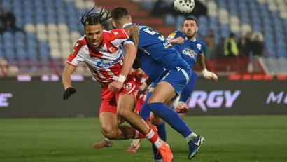 Džej Enem (Crvena zvezda) i Ensar Brunčević (Novi Pazar)